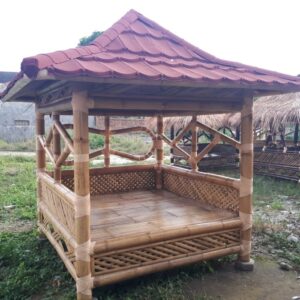 Jual Gazebo Saung Bambu di Tangerang