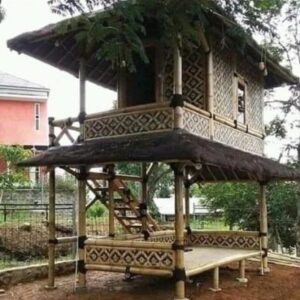 Jual Gazebo Saung Bambu di Tabalong