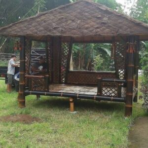 Jual Gazebo Saung Bambu di Bolaang Mongondow Timur