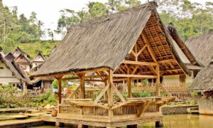 Jual Gazebo Kayu Kelapa / Glugu di Konawe Utara